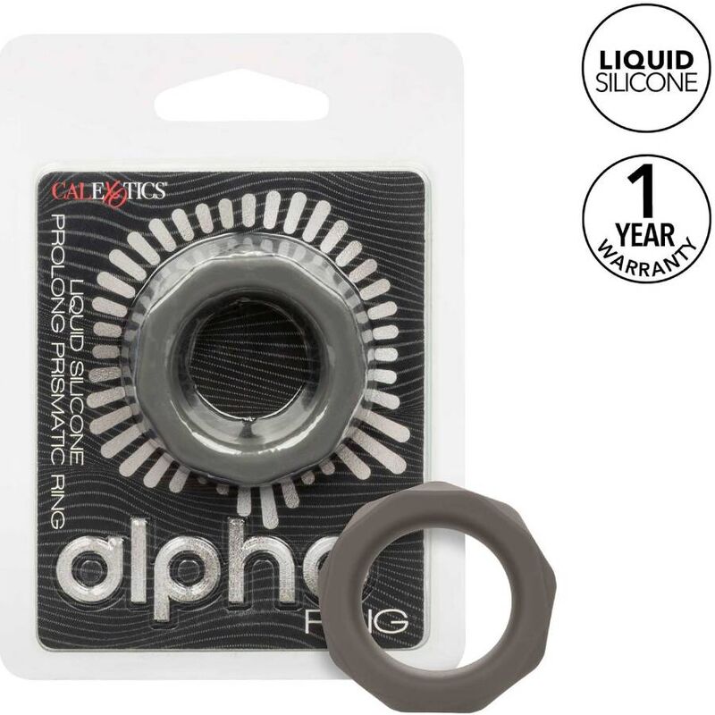 Anneau de plaisir Alpha en silicone liquide – performances prolongées