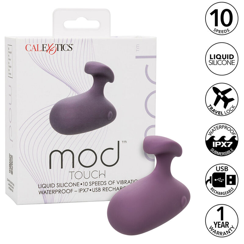 Masseur intime Mod Touch en silicone liquide puissant