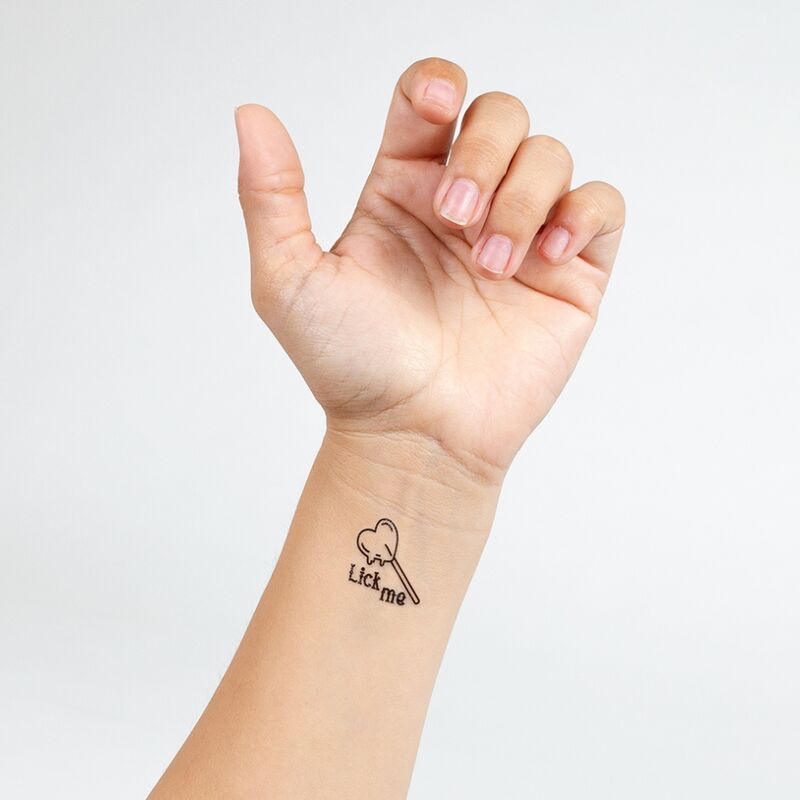 Tatouages Temporaires Sexy – Collection Bonbons Chic Tattoo