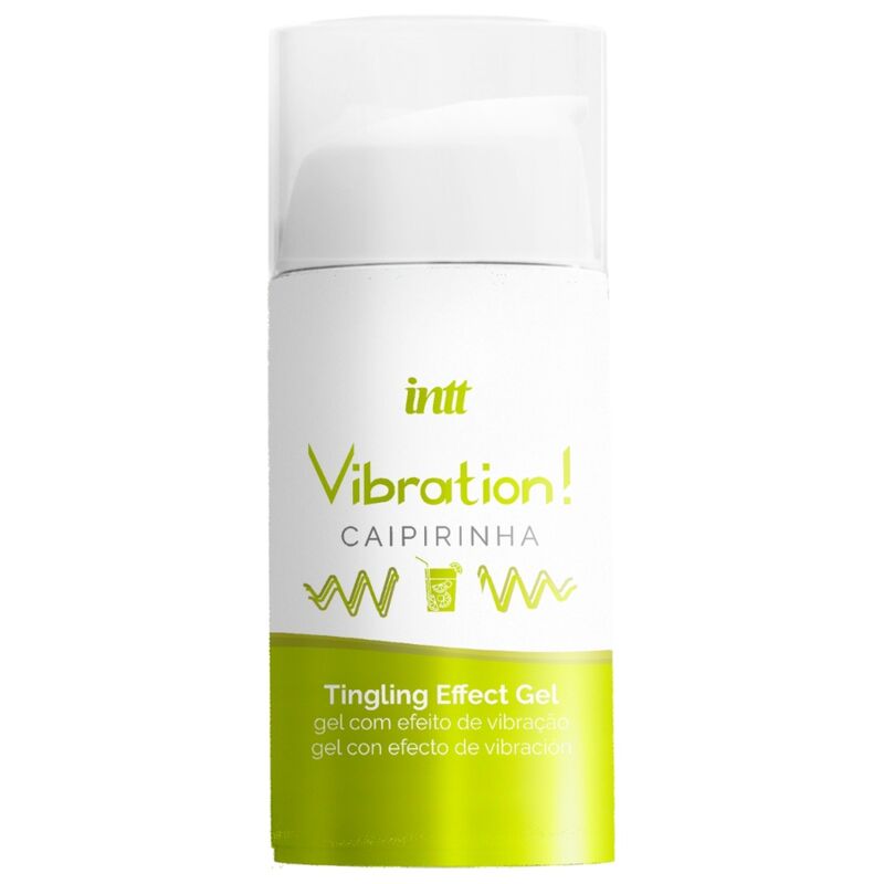 <strong>Gel intime vibrant</strong> à l'arôme de caipirinha – Sensations intenses à chaque caresse