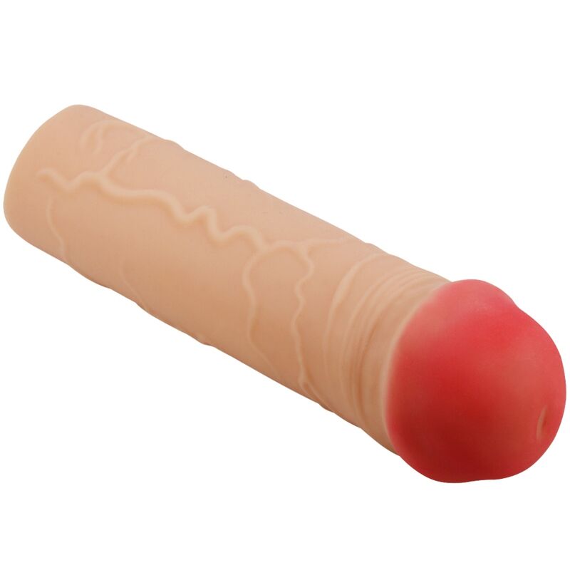 Manchon d’extension pénis en silicone réaliste Pretty Love