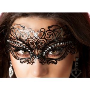 Masque en laiton avec cristaux – L'accessoire sensuel et mystérieux