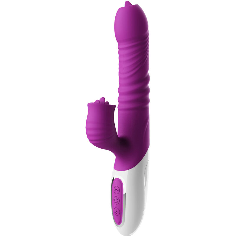 <strong>Vibromasseur double effet chaleur</strong> : plaisir profond et réaliste