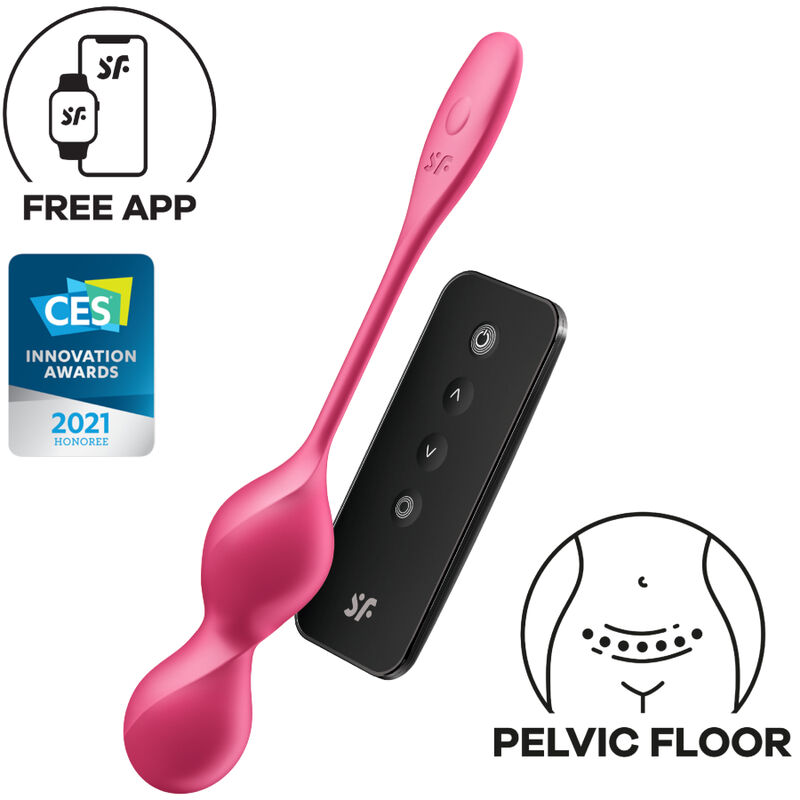 Satisfyer Love Birds 2 : Boules de Kegel vibrantes connectées