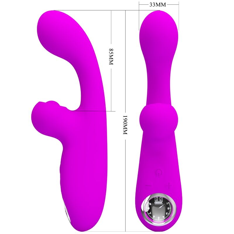 Vibromasseur Rabbit en Silicone - Plaisir Velouté et Multifonctions