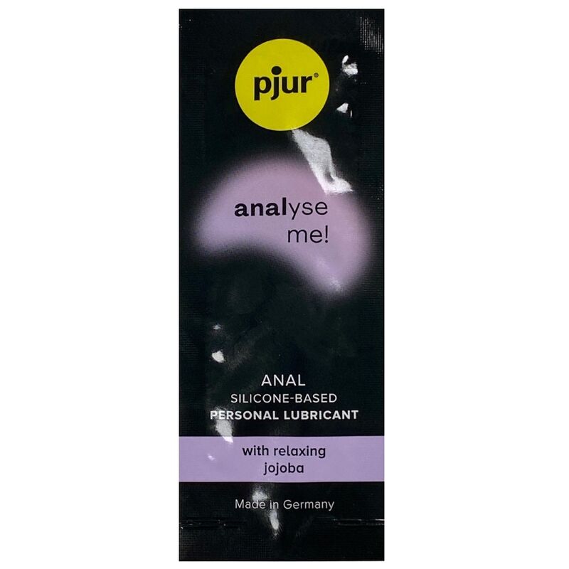 Lubrifiant anal relaxant en silicone aux extraits de jojoba