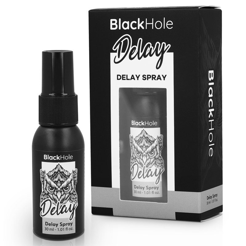 Spray retardant BLACK HOLE – Prolonge ton plaisir en toute sérénité