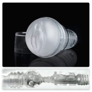 Fleshlight Ice : masturbateur masculin transparent pour sensations intenses