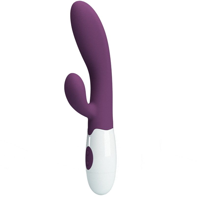 Vibromasseur point G et clitoridien rabbit en silicone