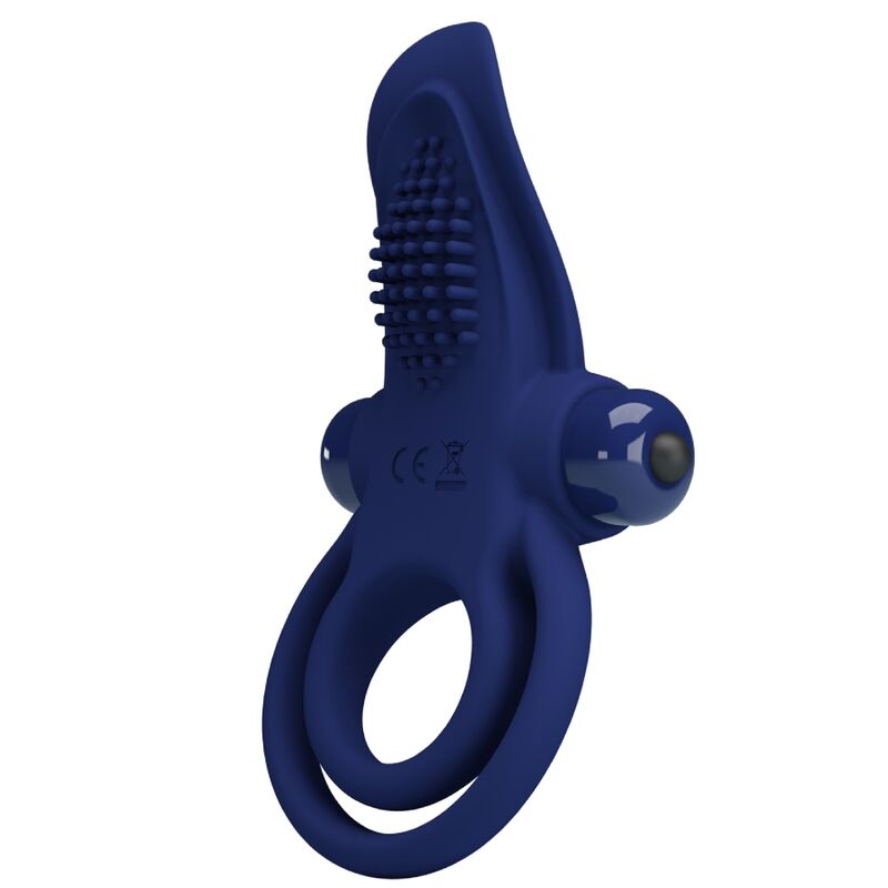 Anneau pénien vibrant en silicone pour plaisir partagé