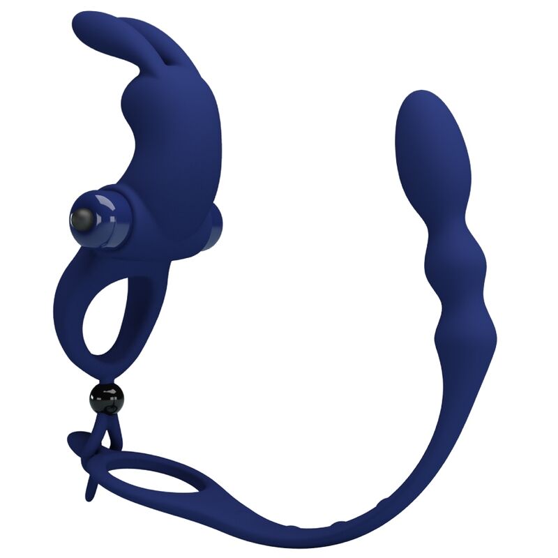 Plug Cock Ring Vibrant Étanche - Polyvalence et Plaisir