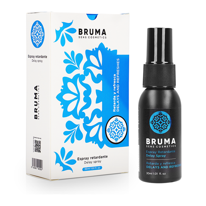 Spray retardateur BRUMA pour des performances intimes prolongées