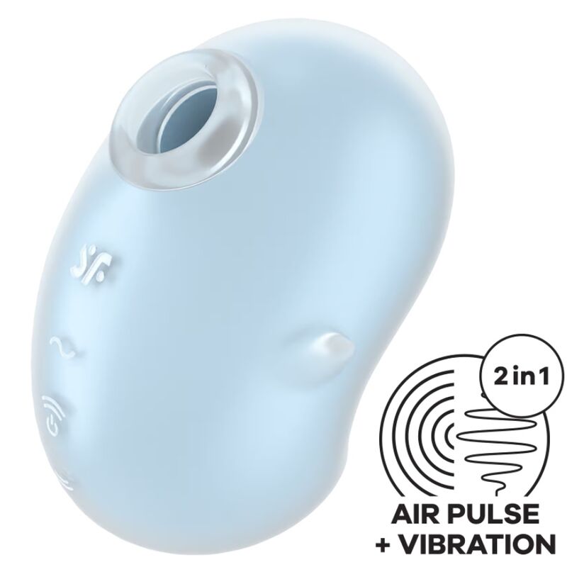 Satisfyer Cutie Ghost : Vibromasseur clitoridien à ondes de pression