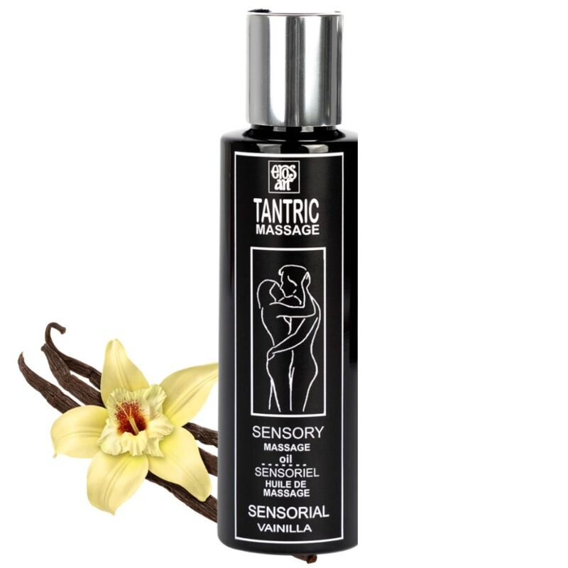Huile de massage tantrique vanille – éveil des sens et plaisir profond