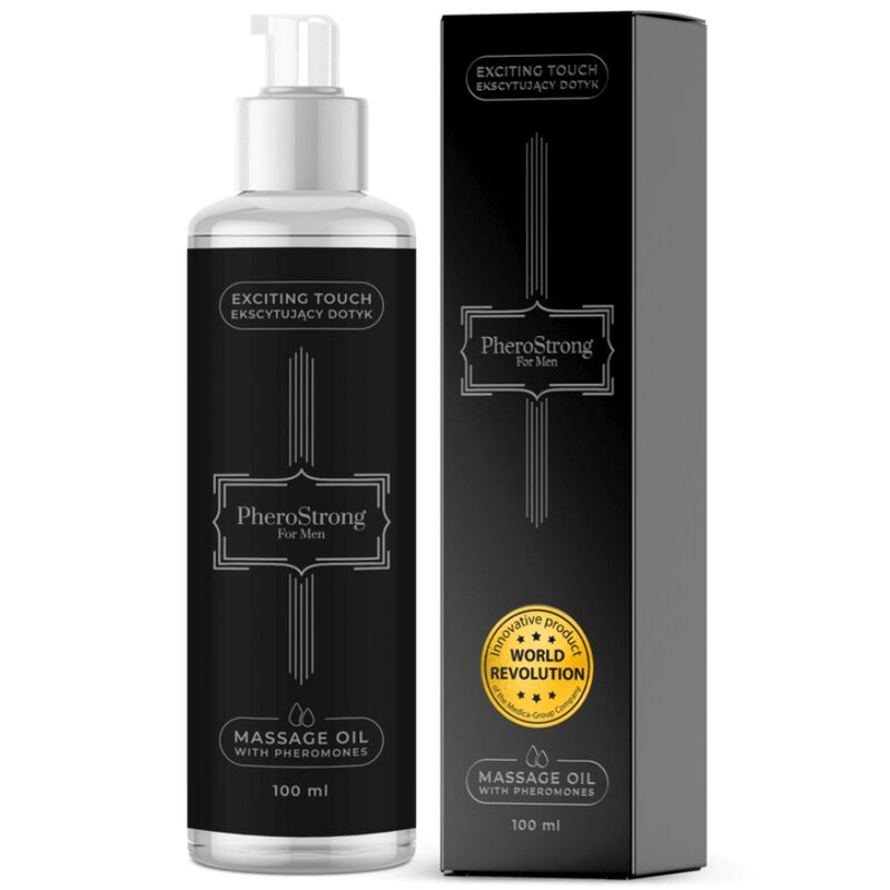 Huile de massage aux phéromones pour séduire et éveiller les sens