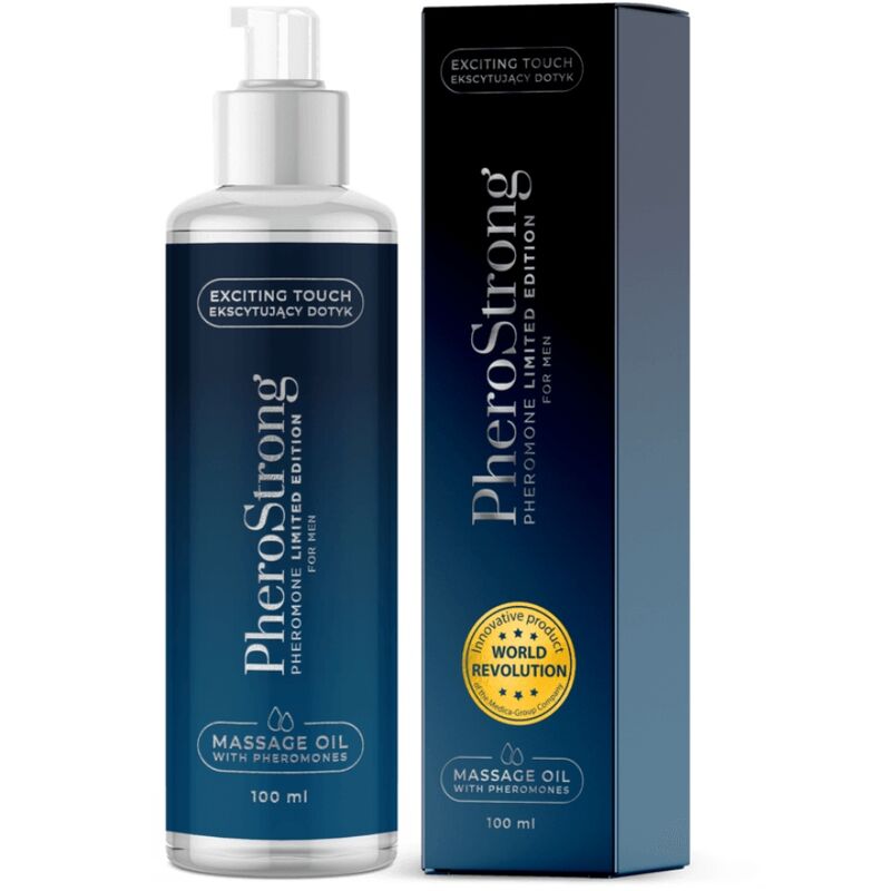 Huile de massage masculine aux phéromones PheroStrong