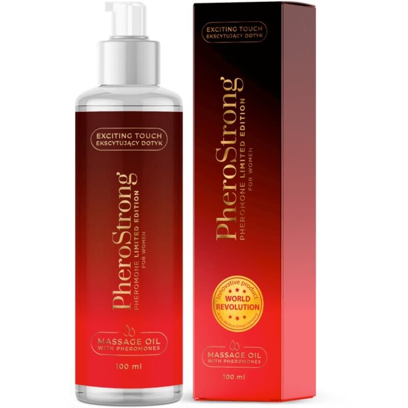 Huile de massage aux phéromones pour femme – Sensualité irrésistible