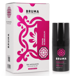 Gel stimulant saveur bubblegum BRUMA pour plaisir intime
