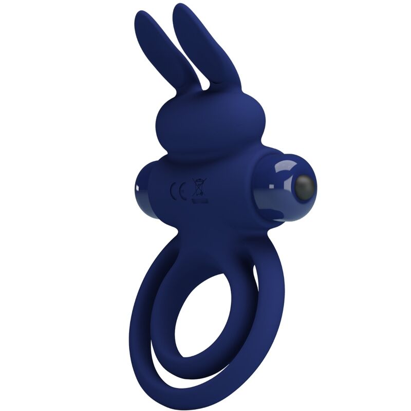 Anneau pénien vibrant lapin pour plaisir partagé