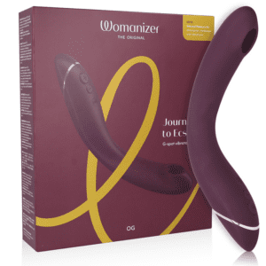 Vibromasseur Womanizer OG G-Spot : Double extase pour ton point G