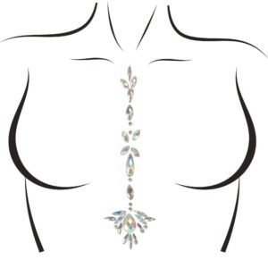 Bijoux pour corps Jade Jewels Leg Avenue – Accessoire éblouissant