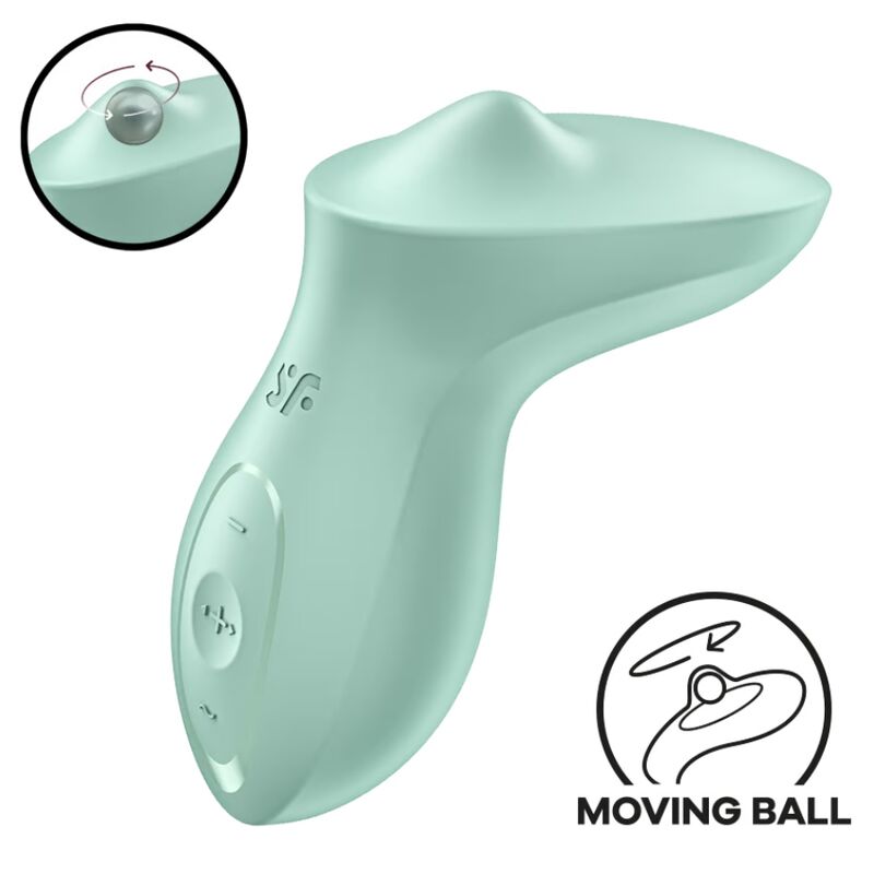 Exciterrr : Vibromasseur à poser avec bille roulante pour une stimulation intense