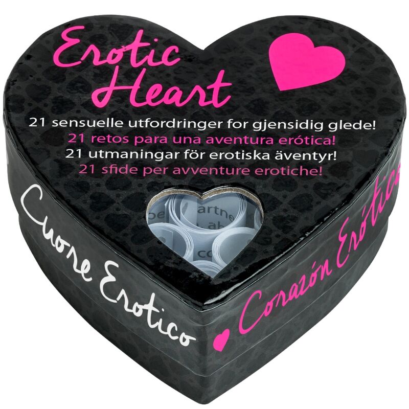 Cœur érotique : 21 défis sensuels pour pimenter vos soirées