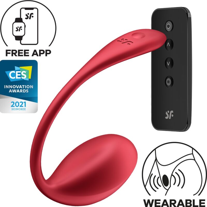 Vibromasseur portable Shiny Petal : Plaisir du point G discret et intense