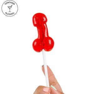 Sucette pénis goût daiquiri fraise – L’érotisme à croquer