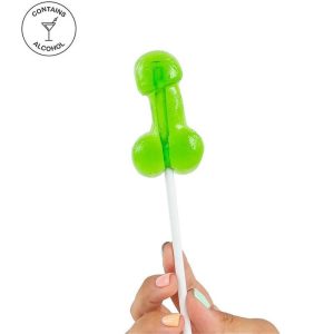 Sucette pénis saveur caïpirinha alcoolisée – plaisir sucré et coquin
