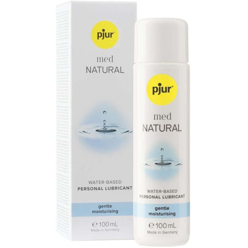 <strong>Lubrifiant intime naturel</strong> pour peaux sensibles - Pjur® med NATURAL Glide