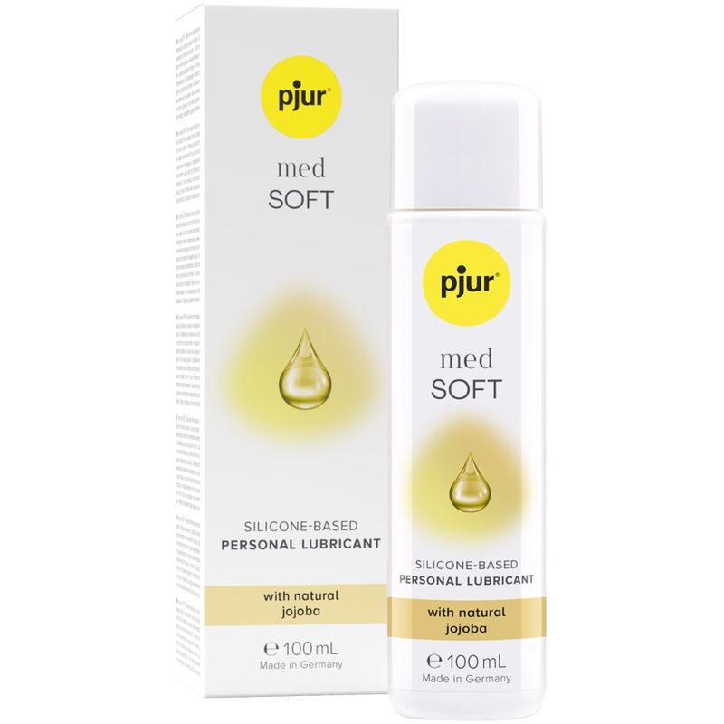 <strong>Lubrifiant silicone jojoba</strong> pour peaux sensibles – Pjur Med Soft Glide
