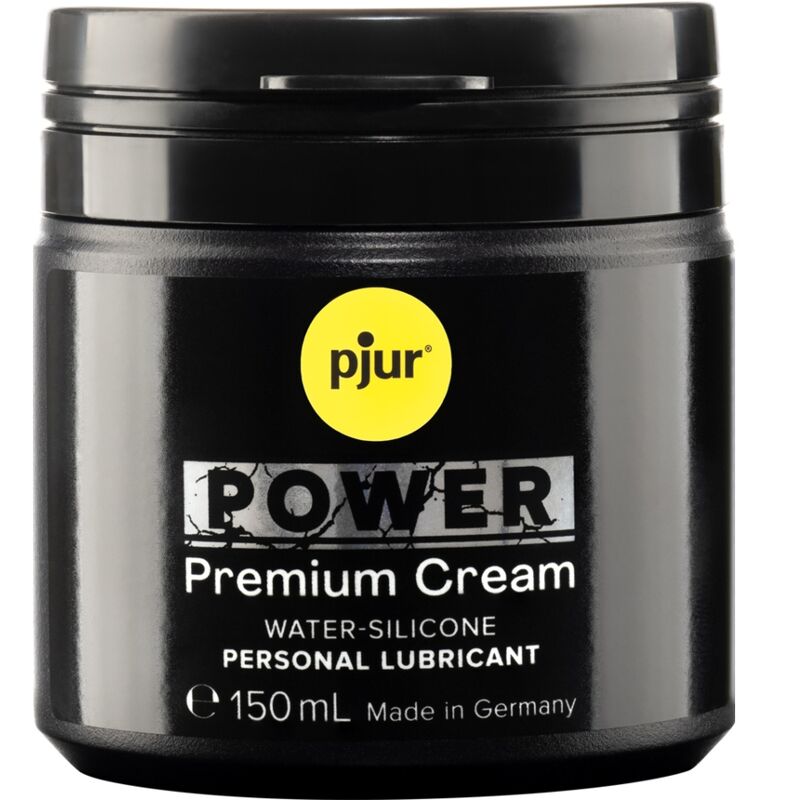 <strong>Lubrifiant longue durée à base d’eau</strong> Pjur® Power Crème – Plaisir intense et durable
