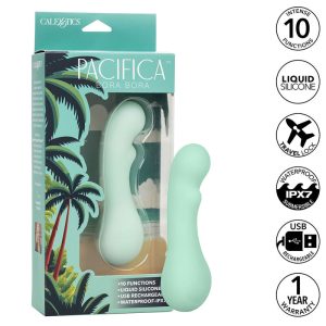 Pacifica Bora Bora : Vibrateur Point G en Silicone Transparent