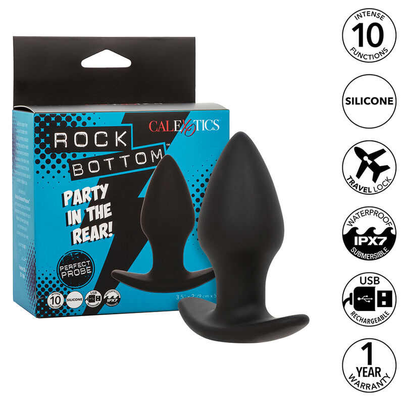 Explore ton plaisir avec la <strong>sonde Rock Bottom Perfect Probe</strong>