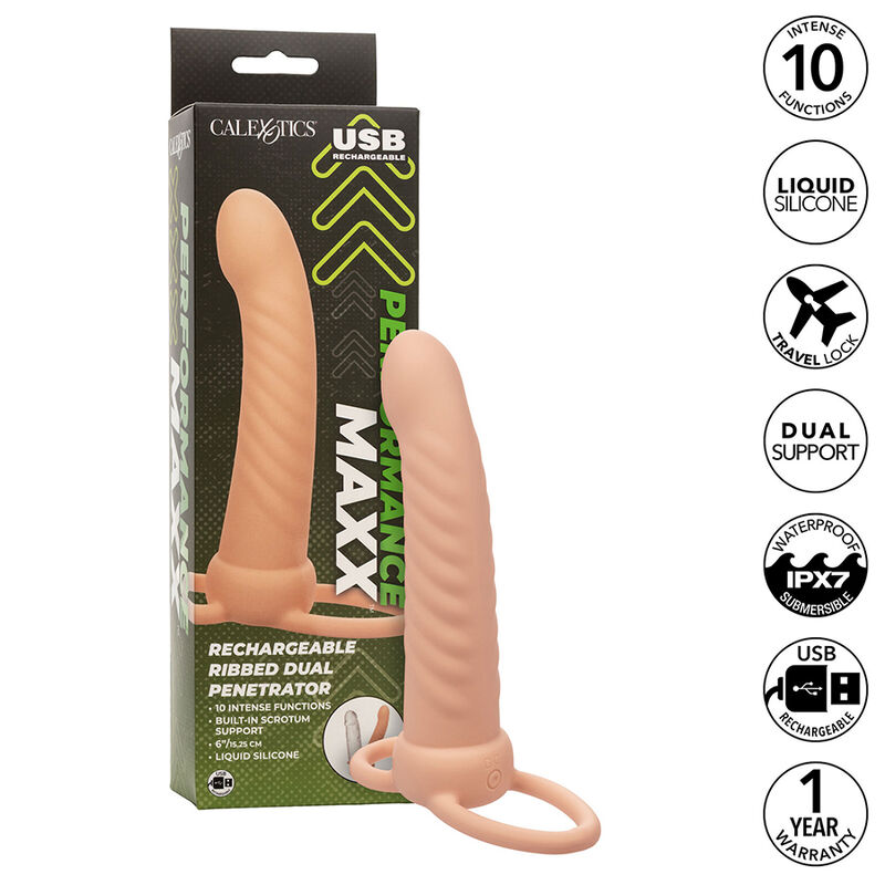 Performance Maxx : votre pénétrateur double nervuré pour plaisir intense