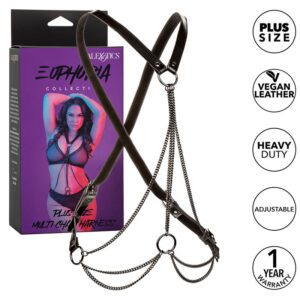 Harnais multi-chaînes grande taille Euphoria – Luxe & Audace