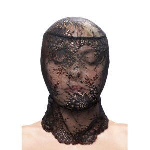 Cagoule en dentelle Fetish Fashion – Jeu d’obéissance sensuel
