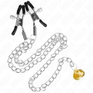 Pinces à tétons KINK : explore la sensualité du BDSM en finesse