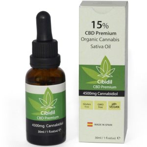 Huile de CBD Cibidil 15% - Détente, Bien-être et Sérénité