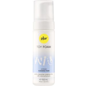 Nettoyant sextoy mousse pjur TOY FOAM – Hygiène douce et profonde