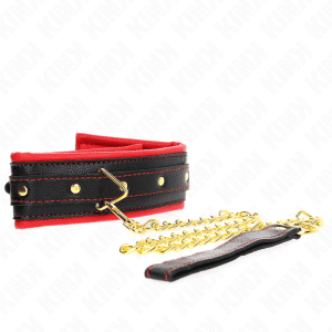 Colliers BDSM élégants et laisses de soumission KINK