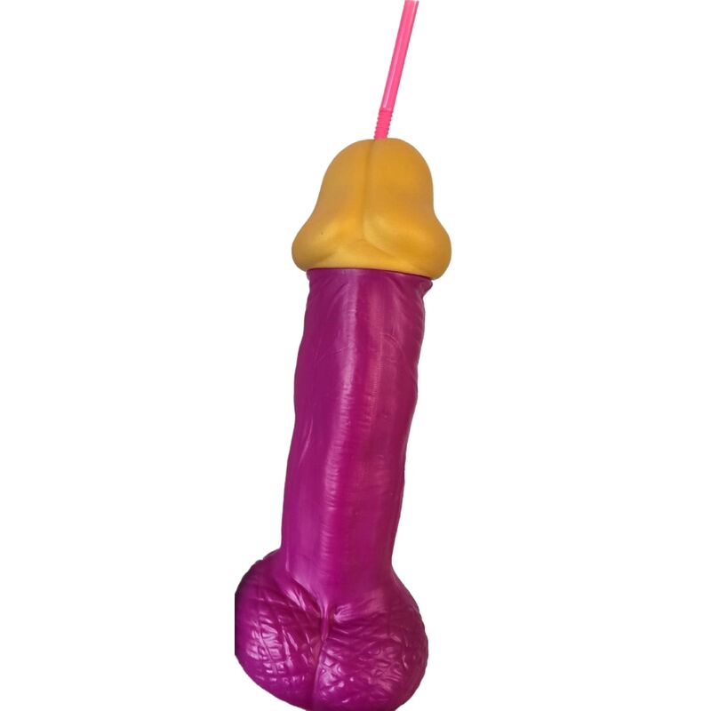 Verrerie coquine : Vaso en forme de pénis pour soirées festives