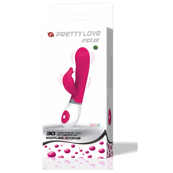 Vibromasseur rampant Pretty Love pour une stimulation clitoridienne irrésistible