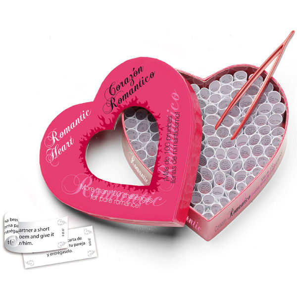 Jeu érotique Coeur Romantique – 100 défis pour amoureux