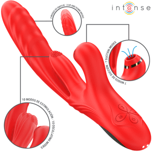 KAROL : Vibrateur multifonction avec stimulation et aspiration