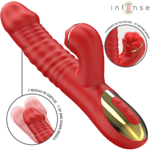 Vibromasseur Multifonction THALIA : Vibration, Poussée et Stimulation