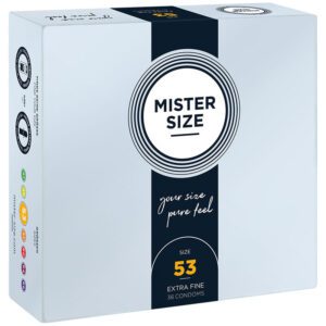 Préservatif MISTER SIZE 53 – Sensations parfaites, ajustement idéal