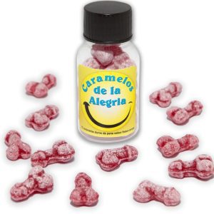 Bonbons en forme de pénis pour fête coquine et rigolote