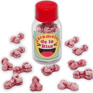 Bonbons en forme de pénis goût fraise et cerise pour EVJF